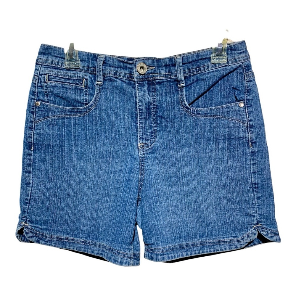 Vintage Gloria Vanderbilt Classic Blue Jean Shorts Size 6